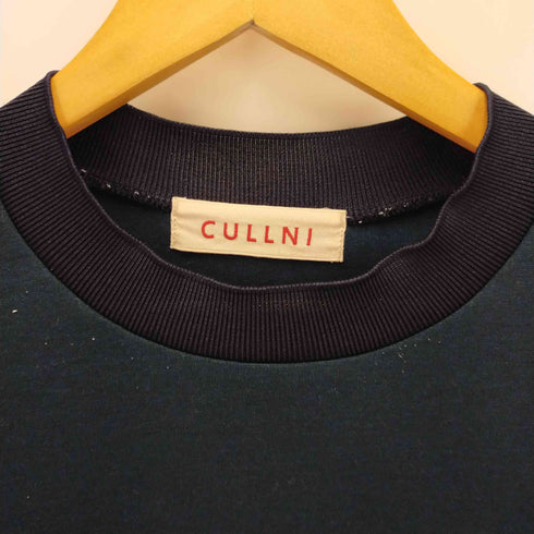 クルニ CULLNI ロゴ刺繍デザインTシャツ メンズ 1