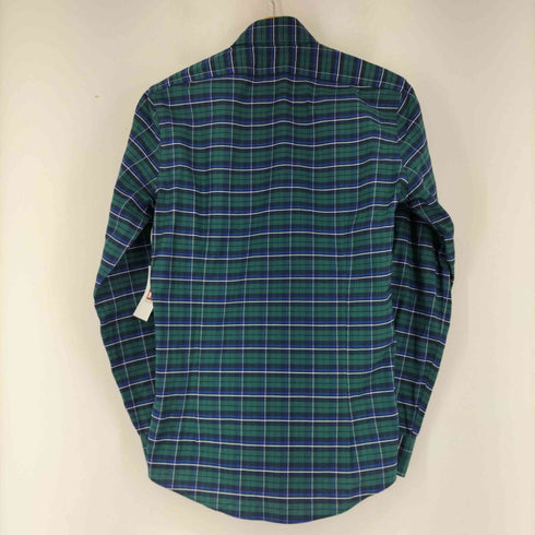 ブルックスブラザーズ BROOKS BROTHERS MILANO FIT ボタンダウンチェックシャツ メンズ import:S
