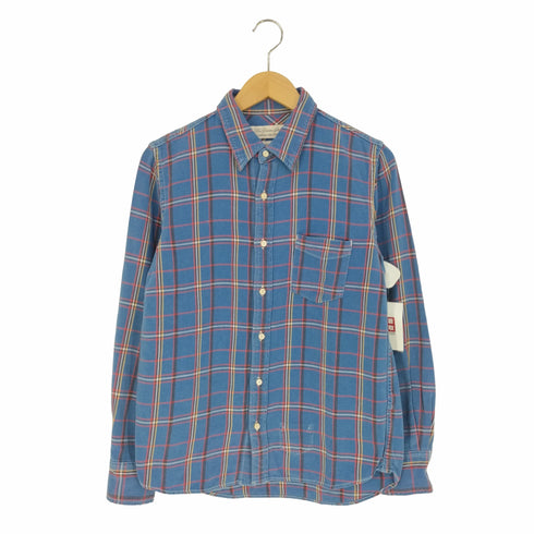 レミレリーフ REMI RELIEF ローズハンティング タータンチェック コットンフランネルシャツ メンズ JPN:M