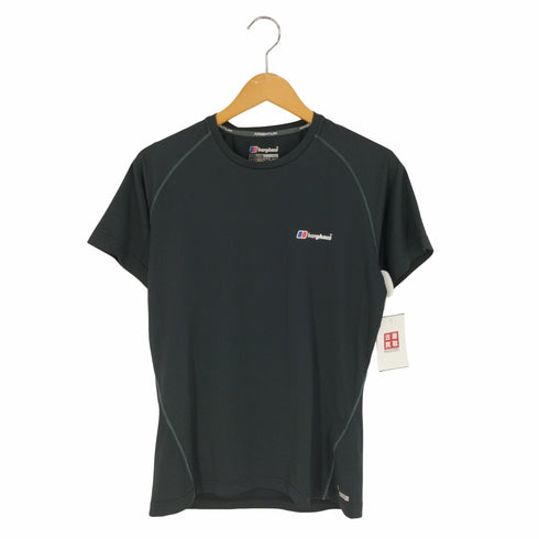 バーグハウス berghaus ロゴプリント ラグランスリーブ ストレッチTシャツ メンズ import:S