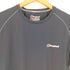 バーグハウス berghaus ロゴプリント ラグランスリーブ ストレッチTシャツ メンズ import:S