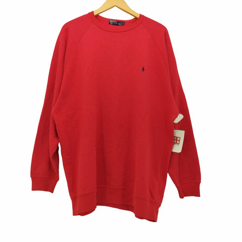 ポロバイラルフローレン Polo by RALPH LAUREN 80-90s ポニー刺繍 クルーネック ラグランスウェット メンズ import:L