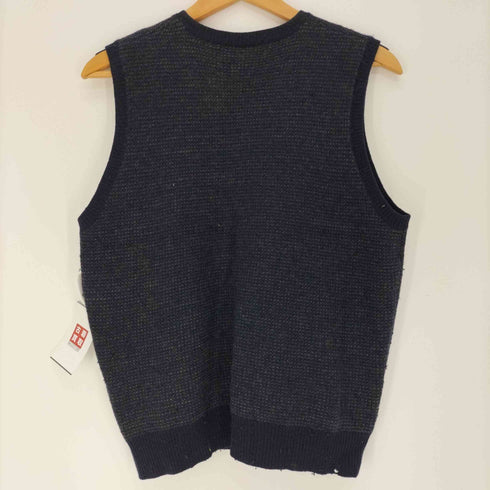 ポロバイラルフローレン Polo by RALPH LAUREN ポニー刺繍 ウール Vネック ニット ベスト メンズ import:M