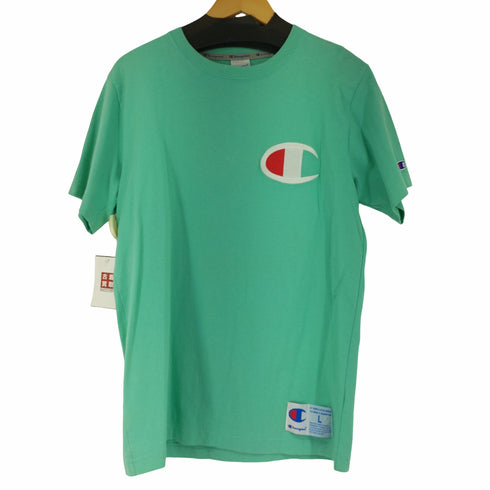 チャンピオン Champion ビッグロゴ Tシャツ - AQUA メンズ JPN:L