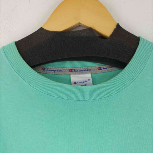 チャンピオン Champion ビッグロゴ Tシャツ - AQUA メンズ JPN:L