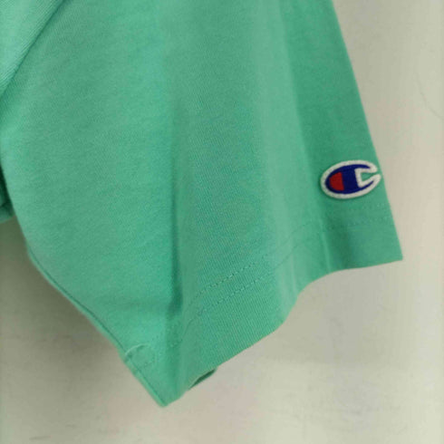 チャンピオン Champion ビッグロゴ Tシャツ - AQUA メンズ JPN:L