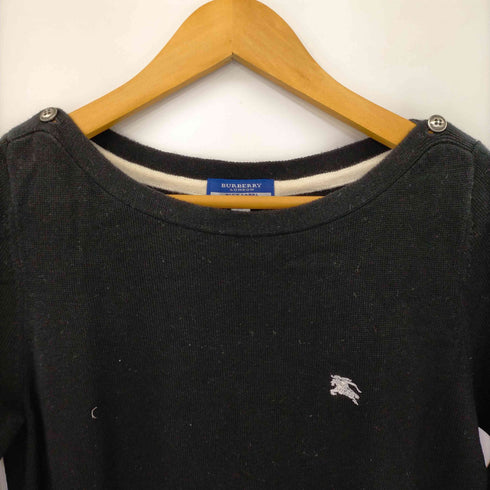 バーバリーロンドンブルーレーベル BURBERRY LONDON BLUE LABEL 長袖ニットワンピース レディース 38