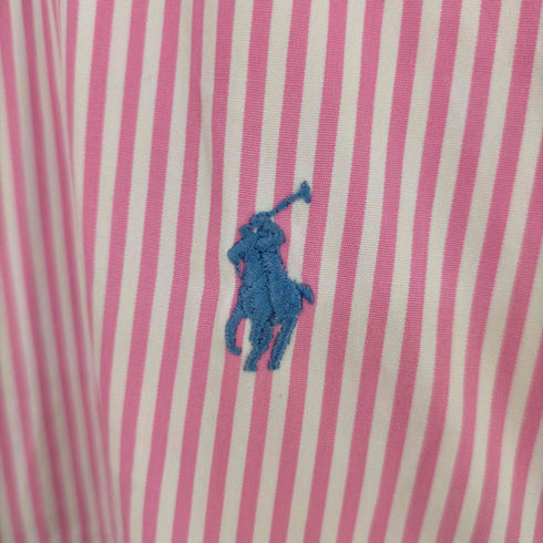 ラルフローレン RALPH LAUREN CLASSIC FIT ポニー刺繍 ストライプBDシャツ メンズ JPN:L