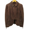 SCERVINO STREET 牛革 変形 レザージャケット レディース 42