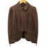 SCERVINO STREET 牛革 変形 レザージャケット レディース 42