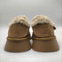 アグ UGG シングルモンク ムートン プラットフォーム シューズ レディース JPN:24.5