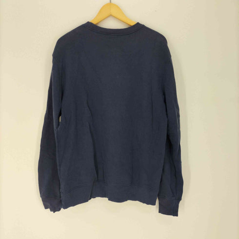 チャンピオン Champion 現行 復刻 トリコタグ フロッキー プリント 4段 カレッジプリント クルーネック スウェット メンズ import:XL