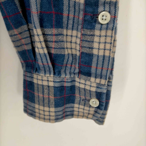 ラルフローレン RALPH LAUREN BLAIR スモールポニー刺繍チェックネルシャツ メンズ import:L