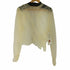 ザラ ZARA シースルーデザインブラウス レディース import:L