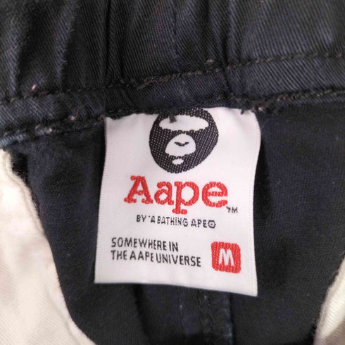 エーエイプバイアベイシングエイプ Aape BY BATHING APE カーゴポケット テーパードチノパンツ メンズ JPN:M