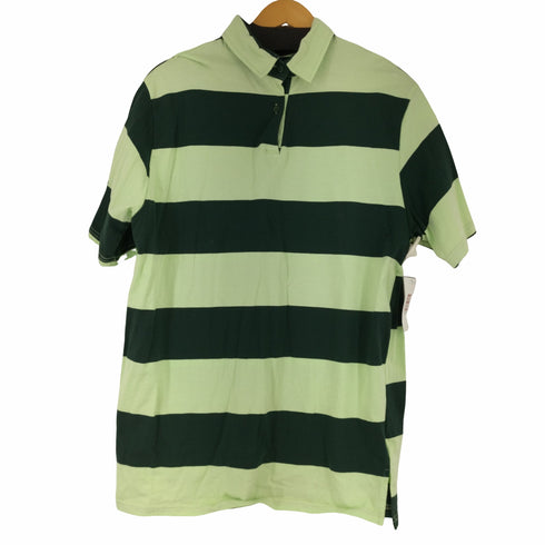 キャラクターバックプリントボーダー S/S シャツ レディース
