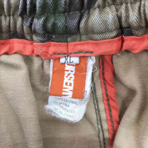COURSEMYS 迷彩デザインリメイク加工パンツ メンズ JPN:XL