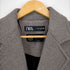ザラ ZARA OVERSIZE WOOL BLEND MINIMALIST COAT レディース import:XS