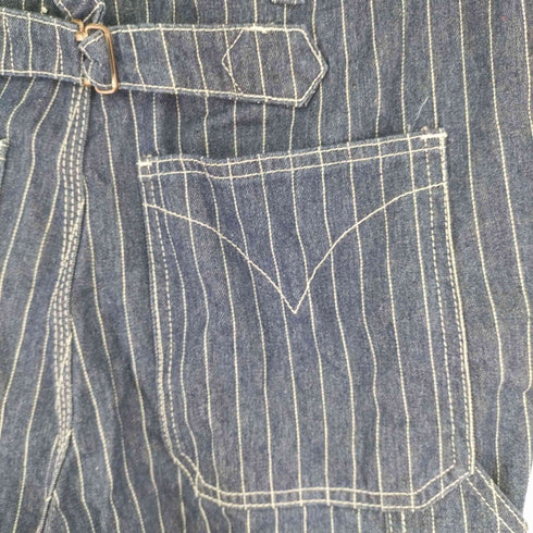 OKONKWO MFG.CO ストライプペインターパンツ メンズ