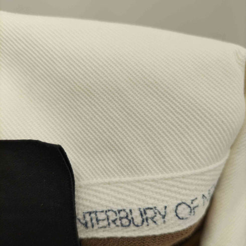 カンタベリー CANTERBURY ロゴ刺繍 ラガーシャツ メンズ import:XL