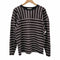 イウエンマトフ AEWEN MATOPH L/S ボーダー柄ドルマンスリーブカットソー レディース