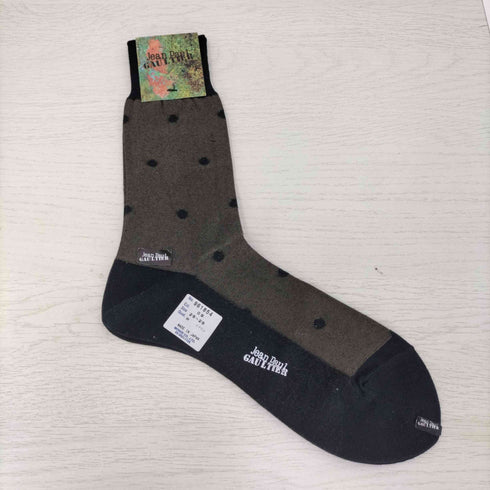 ジャンポールゴルチエ Jean Paul GAULTIER ドット柄 ソックス 靴下 メンズ 25-26cm