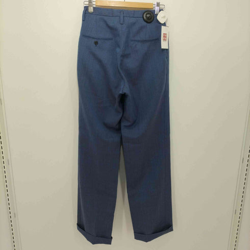 メゾンマルジェラ Maison Margiela 2018SS 玉虫 モヘヤ混 ラムウール 2タックスラックス メンズ 40