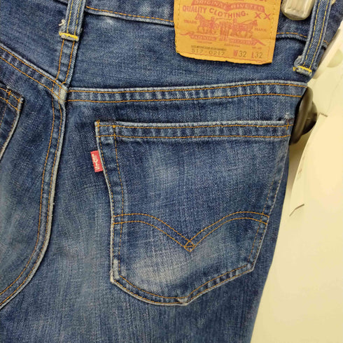 リーバイス Levis 70's 復刻 ボタン裏555 99年バレンシア工場製 ブーツカットデニムパンツ レディース W32/L32