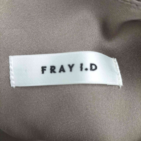 フレイアイディー FRAY I.D 24SS ラッフルフリルスリーブドレス レディース JPN:0