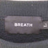 BREATH LOGO CRASH CREW NECK SWEAT ロゴクラッシュ クルーネックスウェット メンズ import:L