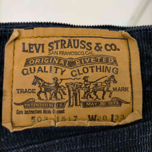 リーバイス Levis 503-1517 コーデュロイパンツ メンズ 28X33