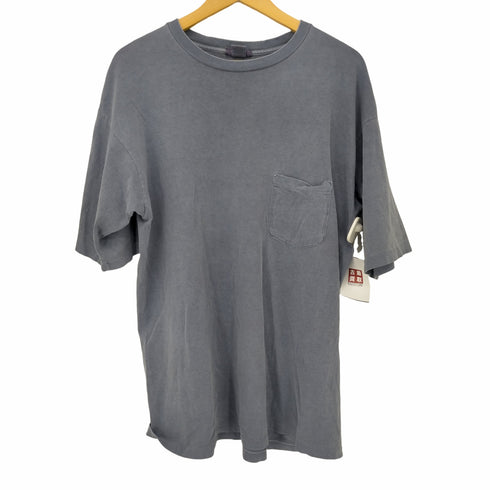 バナナリパブリック BANANA REPUBLIC USA製 後染め シングルステッチ クルーネック Tシャツ メンズ M