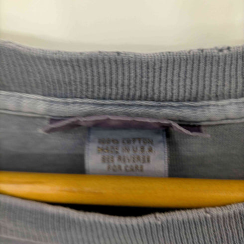 バナナリパブリック BANANA REPUBLIC USA製 後染め シングルステッチ クルーネック Tシャツ メンズ M