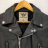 トリプルシックスレザーウェア 666 Leather Wear ダブルライダースジャケット メンズ 34