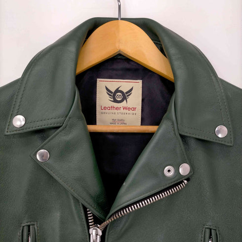トリプルシックスレザーウェア 666 Leather Wear ダブルライダースジャケット メンズ 34