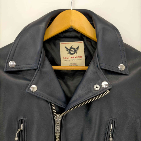 トリプルシックスレザーウェア 666 Leather Wear ダブルライダースジャケット メンズ 34