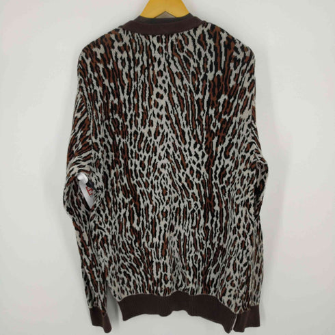ワコマリア WACKO MARIA LEOPARD COTTON CARDIGAN レオパードカーディガン コットン メンズ JPN:XL