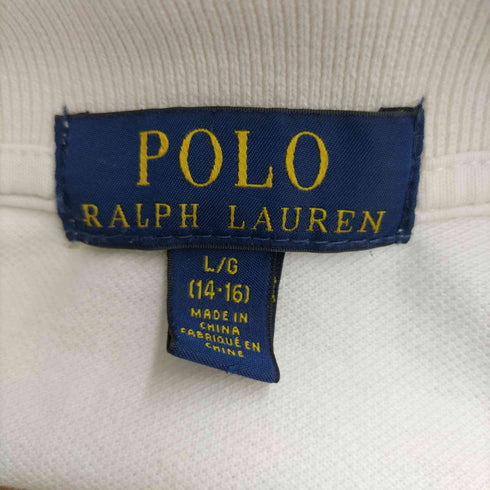ポロラルフローレン POLO RALPH LAUREN 刺繍ロゴ S/S ポロシャツ メンズ import:L