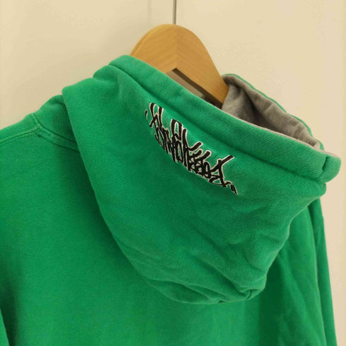 Robby Gang スプレーアート 両面 プリント プルオーバー パーカー メンズ import:M