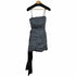 ビーシービージーマックスアズリア BCBG MAXAZRIA METAL TAFFETA STRAPLESS MINI DRESS レディース import:S