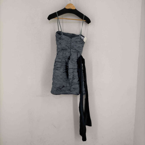ビーシービージーマックスアズリア BCBG MAXAZRIA METAL TAFFETA STRAPLESS MINI DRESS レディース import:S