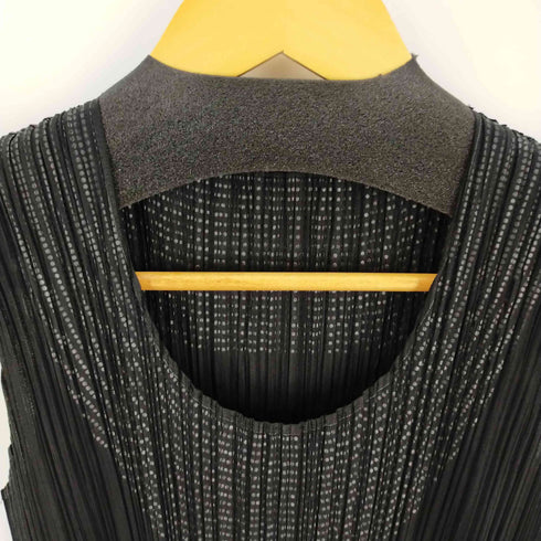 プリーツプリーズイッセイミヤケ PLEATS PLEASE ISSEY MIYAKE 17SS ノースリーブプリーツワンピース スカート ドット レディース JPN:3
