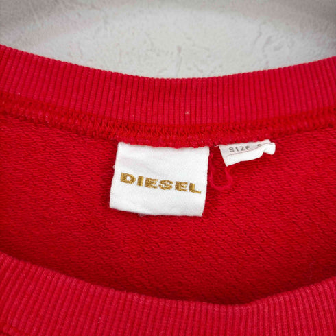 ディーゼル DIESEL スプレープリント ラグラン クルーネックスウェット レディース import:S