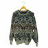 Michael gerald 総柄 コットンポリブレンド アクリルニット メンズ import:M