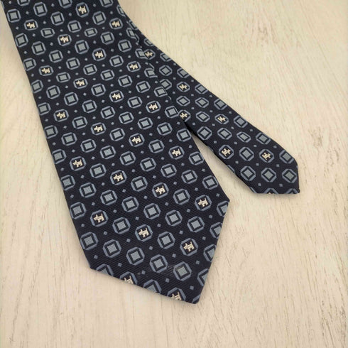 チャップスラルフローレン CHAPS RALPH LAUREN 総柄 シルクネクタイ メンズ