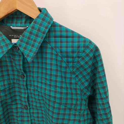 コロンビア Columbia Silver Ridge Plaid Shirt チェック シャツ レディース JPN:M