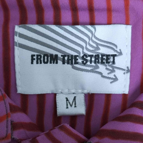 From The Street 総柄 ポリエステル L/S シャツ メンズ import:M