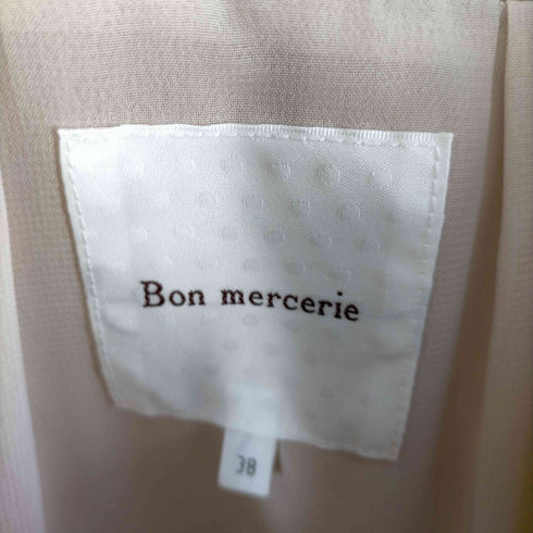 ボンメルスリー Bon mercerie ジップアップブルゾン レディース 38
