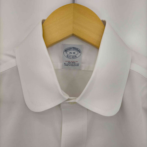 ブルックスブラザーズ BROOKS BROTHERS EXTRA SLIM FIT ノンアイロン 丸襟 シャツ メンズ 15-31