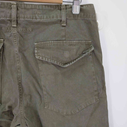 サージュデクレ SAGE DE CRET フロントジップミリタリーコットンパンツ 裾ジップ メンズ JPN:M